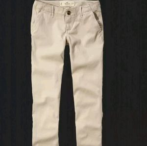 Womens Hollister Super Skinny Khaki Size 5 W27